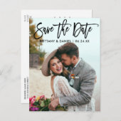 Het moderne Manuscript van de Borstel sparen de Fo Briefkaart (Voorkant / Achterkant)