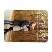 Het moderne Manuscript van de Borstel sparen de Fo Magneet (Horizontaal)