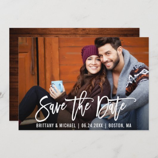 Het moderne Manuscript van de Borstel sparen de Ka Kaart (Voorkant / Achterkant)