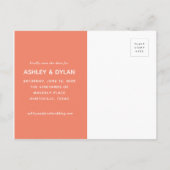 Het moderne Manuscript van de Borstel sparen de Pe Aankondigingskaart (Achterkant)