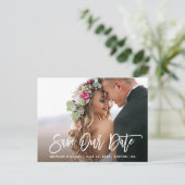 Het moderne Manuscript van de Borstel sparen Onze  Briefkaart (Staand voorkant)