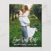 Het moderne Manuscript van de Borstel sparen Onze  Briefkaart (Voorkant)