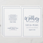 Het Moderne Manuscript van de Borstel van het huwe (Voorkant / Achterkant)