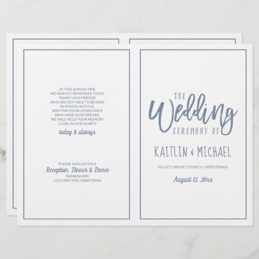 Het Moderne Manuscript van de Borstel van het huwe (Voorkant / Achterkant)