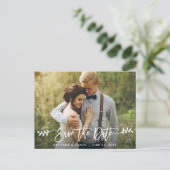 Het moderne Manuscript van de Borstel verlaat Foto Briefkaart (Staand voorkant)