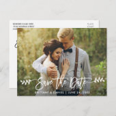 Het moderne Manuscript van de Borstel verlaat Foto Briefkaart (Voorkant / Achterkant)