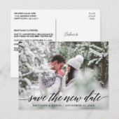 Het moderne Manuscript van de Calligrafie sparen d Briefkaart (Voorkant / Achterkant)