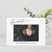 Het moderne Manuscript van de Ink van de Calligraf Aankondiging (Staand voorkant)