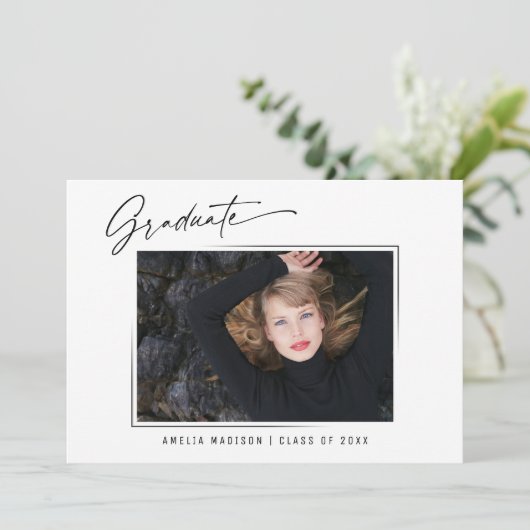 Het moderne Manuscript van de Ink van de Calligraf Aankondiging (Staand voorkant)