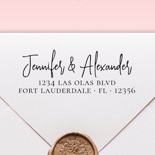 Het moderne Manuscript van de Kalligrafie van het  Zelfinktende Stempel