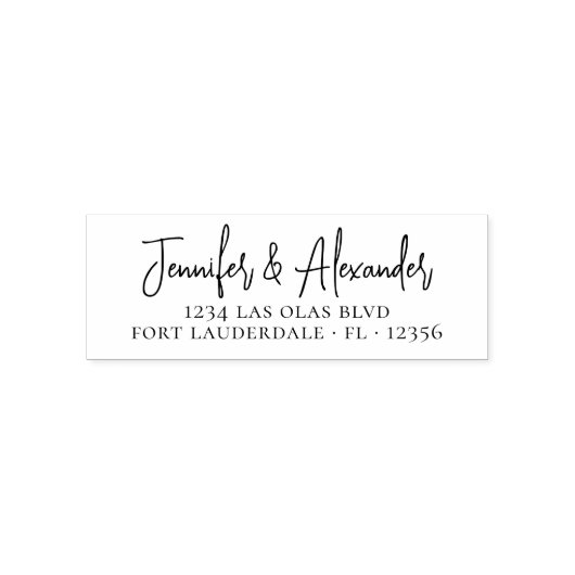 Het moderne Manuscript van de Kalligrafie van het  Zelfinktende Stempel (Design)