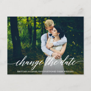 Het moderne Manuscript van de Kalligrafie verander Briefkaart