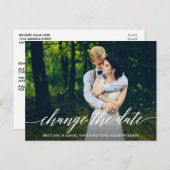 Het moderne Manuscript van de Kalligrafie verander Briefkaart (Voorkant / Achterkant)