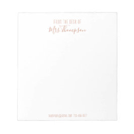 Het moderne Manuscript van de Naam van het Roos Go Notitieblok