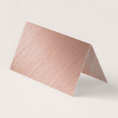 Het moderne Manuscript van de Roos Gold Foil veran Visitekaartje (Achterkant)