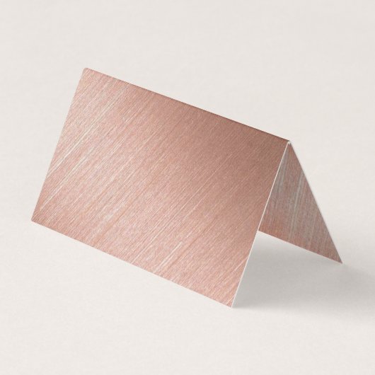 Het moderne Manuscript van de Roos Gold Foil veran Visitekaartje (Achterkant)