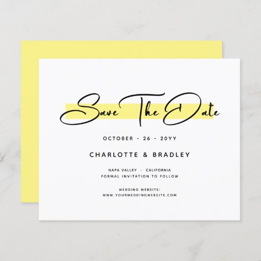 Het moderne Minimale Manuscript van de begroting s (Voorkant / Achterkant)