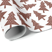 Het moderne Neutrale Verpakkende Document van de Cadeaupapier (Rol Hoek)