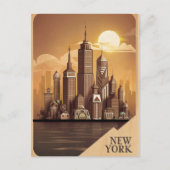 Het moderne New York Briefkaart (Voorkant)