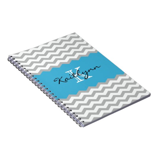 Het moderne Notitieboekje van het Monogram van het Notitieboek (Rechterzijde)