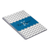 Het moderne Notitieboekje van het Monogram van het Notitieboek (Rechterzijde)