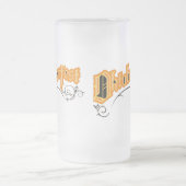 Het moderne Oktoberfest Matglas Bierpul (Center)