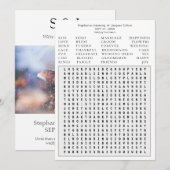 Het moderne Onderzoek van Word van het Bouw van de Kaart (Voorkant / Achterkant)