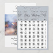 Het moderne Onderzoek van Word van het Bouw van de Kaart (Voorkant / Achterkant)