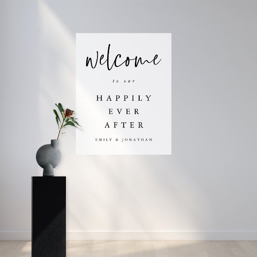 Het Moderne Onthaal van het Manuscript aan Band Om Poster