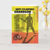 het Moderne Ontwerp van de 17de Kleinzoon van de Kaart (Gele Bloem)