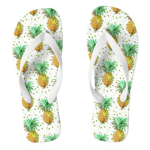 Het moderne Patroon van de Ananas Teenslippers