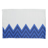 Het moderne Patroon van de Strepen van de Chevron Kussensloop (Voorkant)