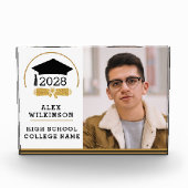 Het moderne Pet van het Afstudeerder van het Manus Fotoblokken (Voorkant)