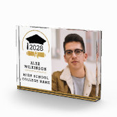 Het moderne Pet van het Afstudeerder van het Manus Fotoblokken (Rechts)