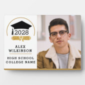 Het moderne Pet van het Afstudeerder van het Manus Fotoplaat (voorkant)