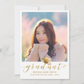 Het moderne Pet van het Manuscript van de Foto Gol Aankondiging (Voorkant)