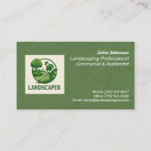 Het moderne professionele Visitekaartje van de tui (Voorkant)