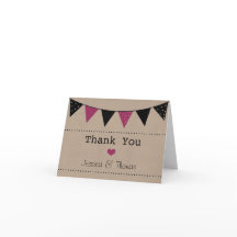 Het moderne roze Collectie van het Bunting Wedding