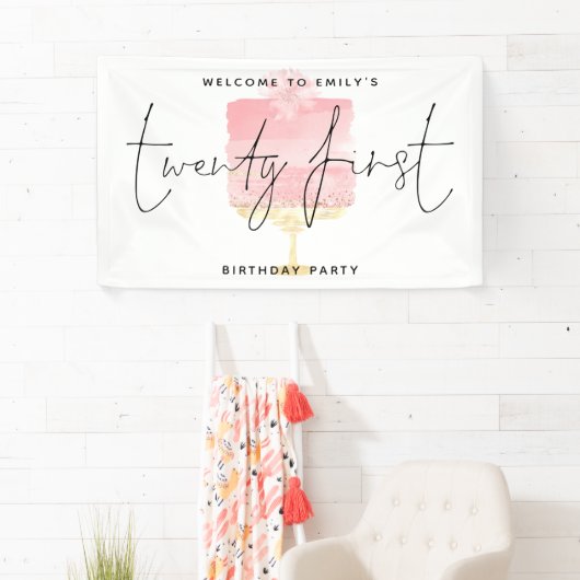 Het moderne Roze Welkome Manuscript van de Naam va Spandoek (Insitu)