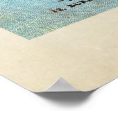 Het moderne rugbyspel - rugbykunst print (Hoek)