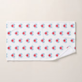 Het moderne Schattigee hart Bad Handdoek (Handdoek)