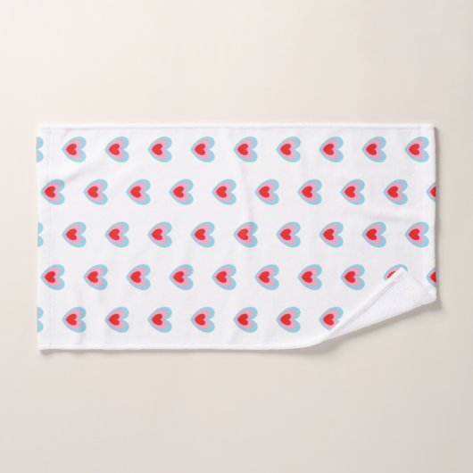 Het moderne Schattigee hart Bad Handdoek (Handdoek)