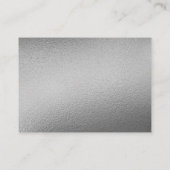 Het moderne Silver Manuscript van de Flits verande Informatiekaartje (Achterkant)