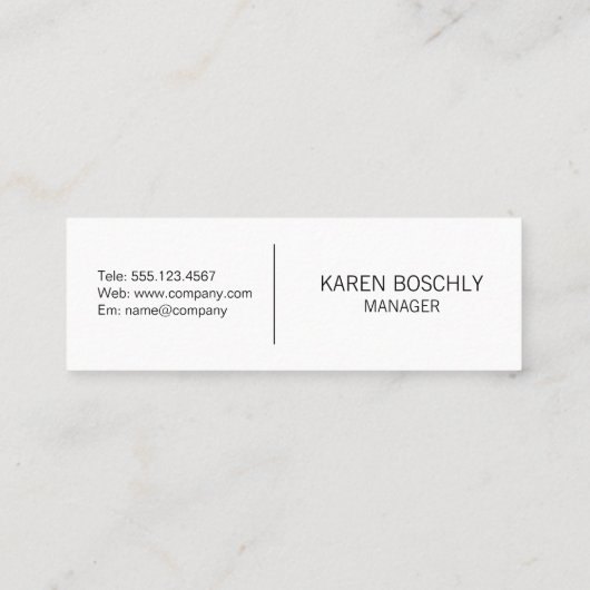 Het moderne stadsgebouw Logo | vastgoedbelegger Mini Visitekaartje (Achterkant)