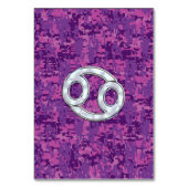 Het moderne Symbool van de Dierenriem van Kanker Kaart (Voorkant)