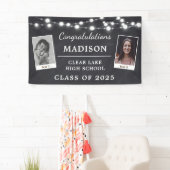 Het moderne Taal van het Koord van de Graduatie va Spandoek (Insitu)