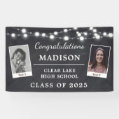 Het moderne Taal van het Koord van de Graduatie va Spandoek (Horizontaal)