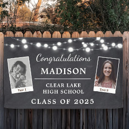 Het moderne Taal van het Koord van de Graduatie va Spandoek