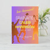 Het moderne technische Afstuderen Sunset Modern Aankondiging (Staand voorkant)