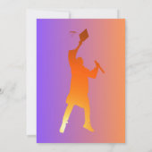 Het moderne technische Afstuderen Sunset Modern Aankondiging (Achterkant)